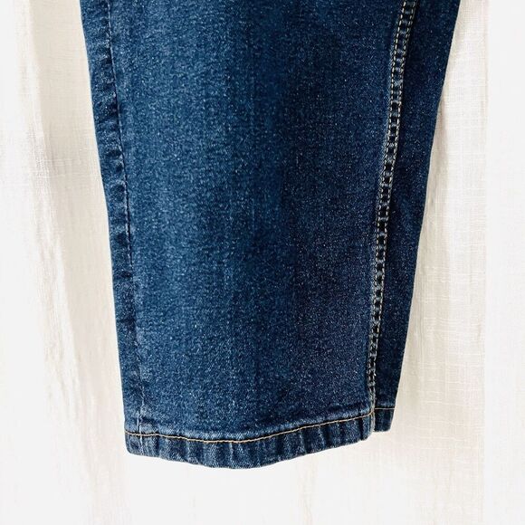 Chaps Dark Wash Relaxed Fit Straight Leg Mens Jeans Size 48 x 30 - Picture 5 of 10